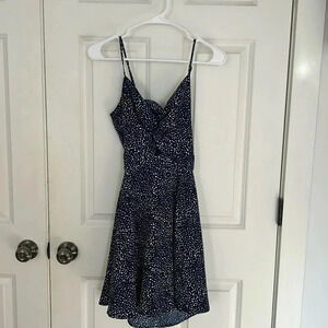 Shein polkadot strap dress size small Coastal Chic open back sundress